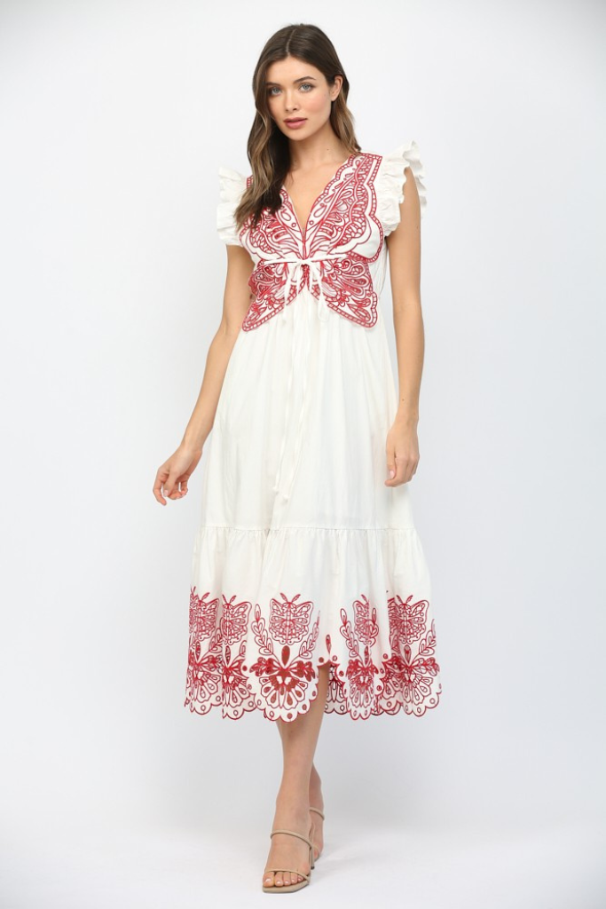 Lulu butterfly maxi dress – Sloane Boutique Lulu butterfly maxi dress – Sloane Boutique