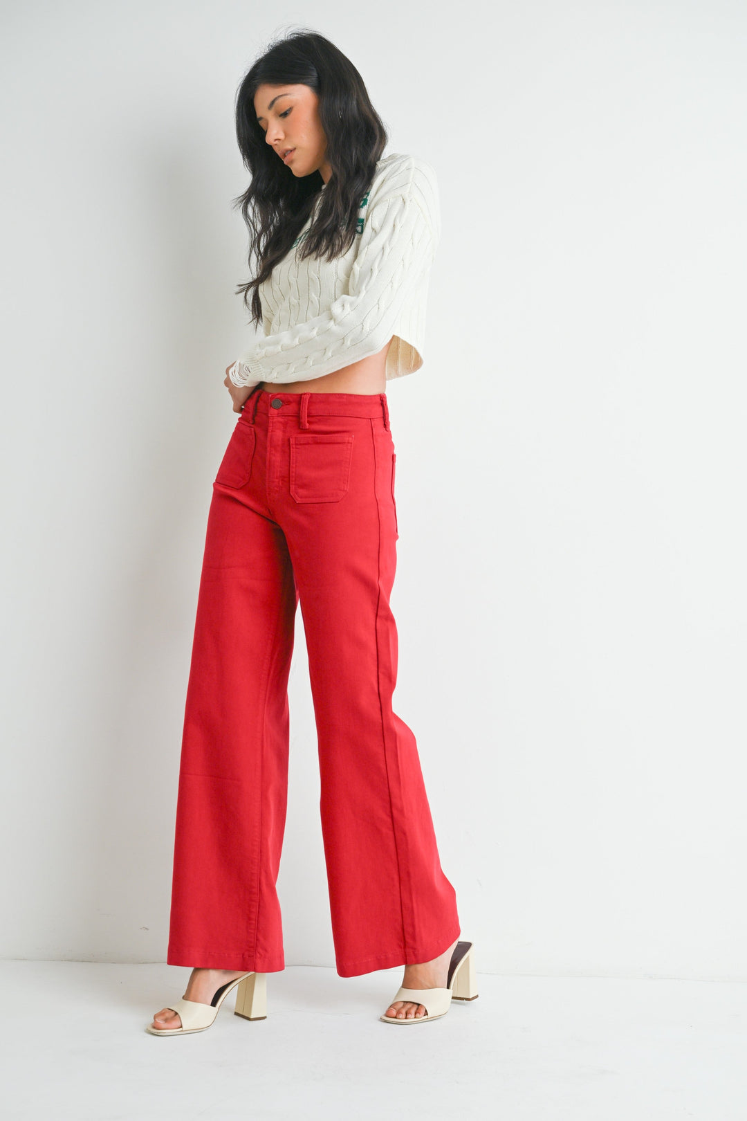 Darlene red jean