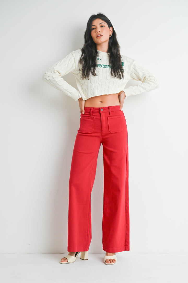 Darlene red jean