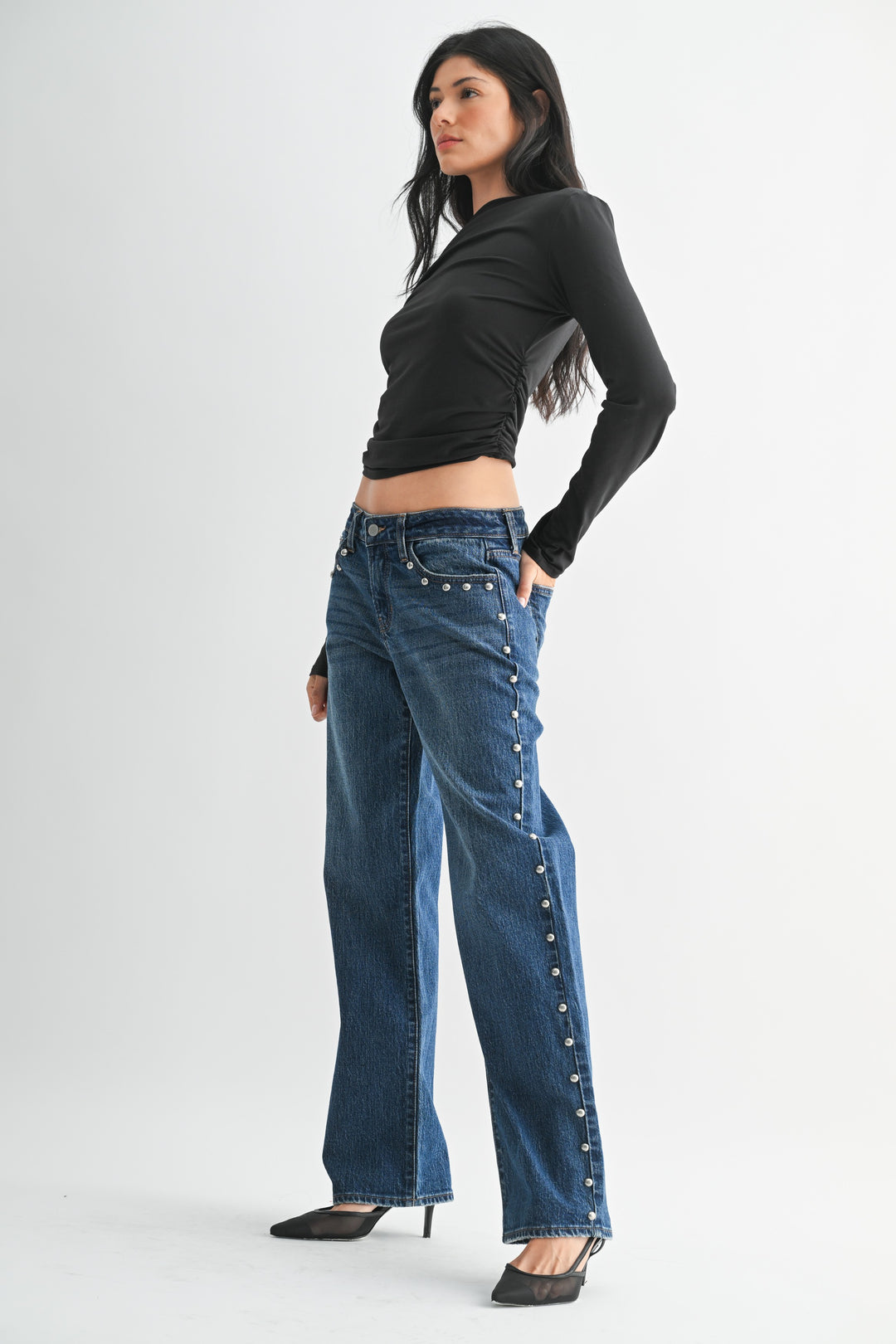 Carrie studded jeans
