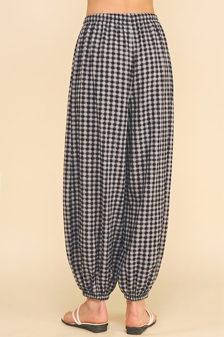 Hailey balloon pant in black