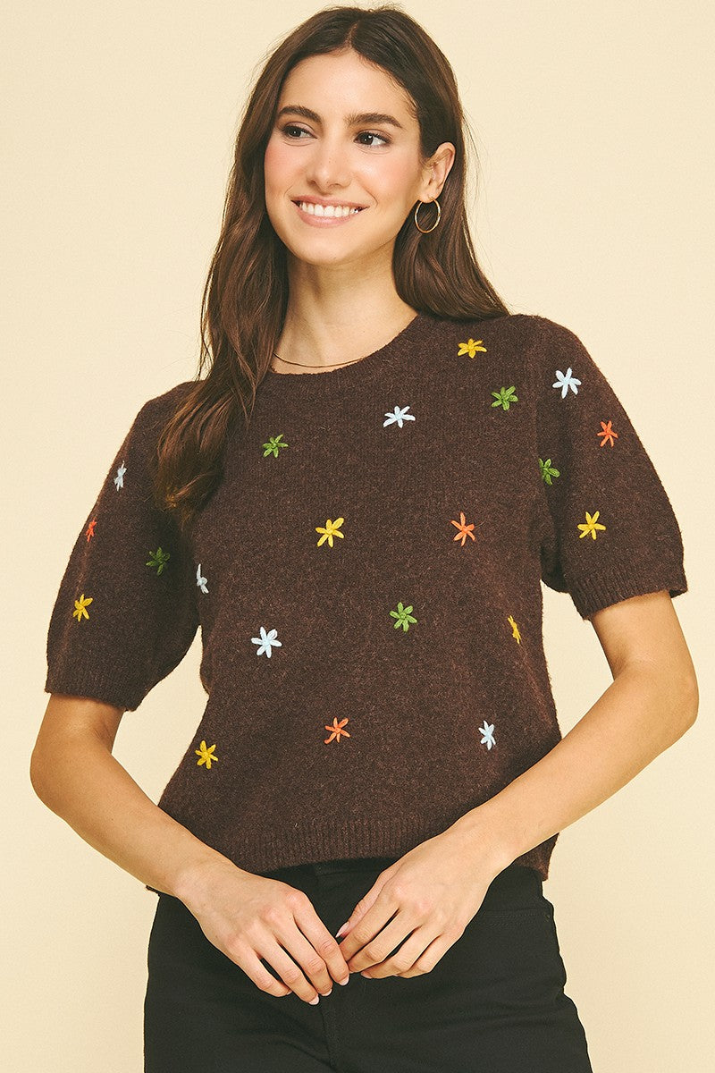 Katie sweater in brown