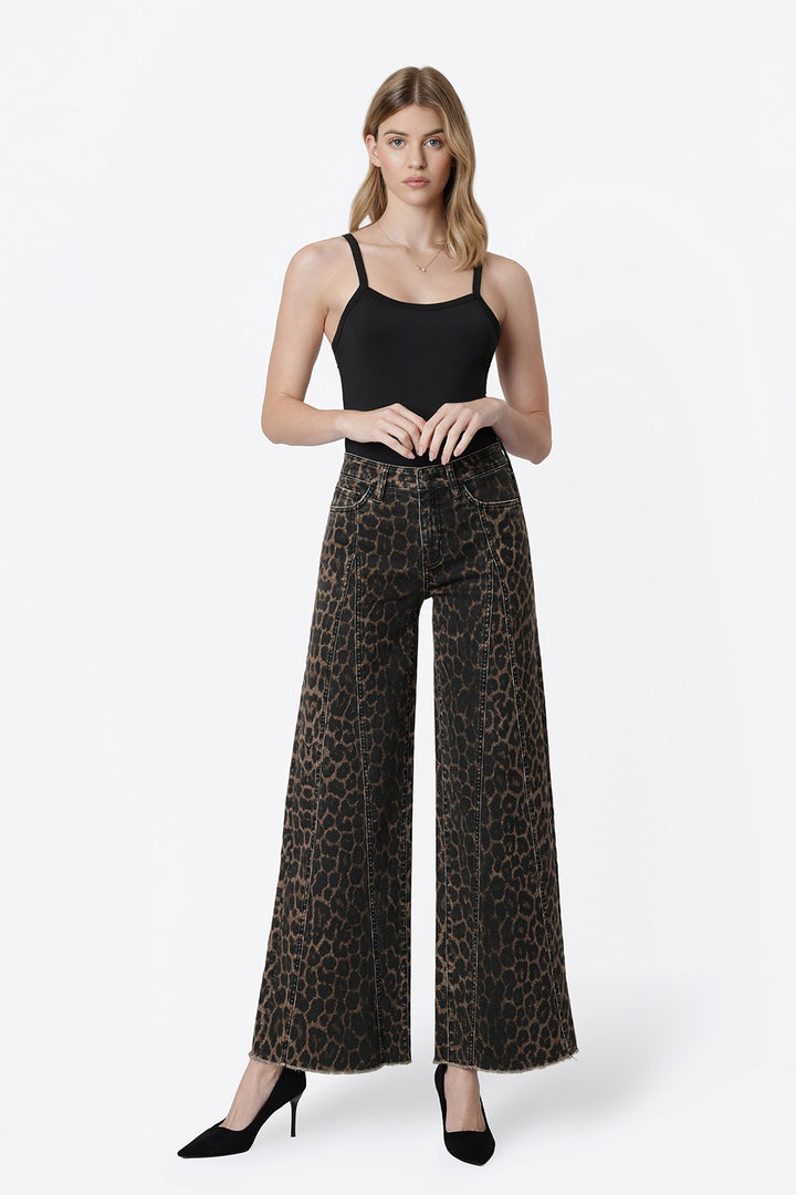 Arletta leopard jeans