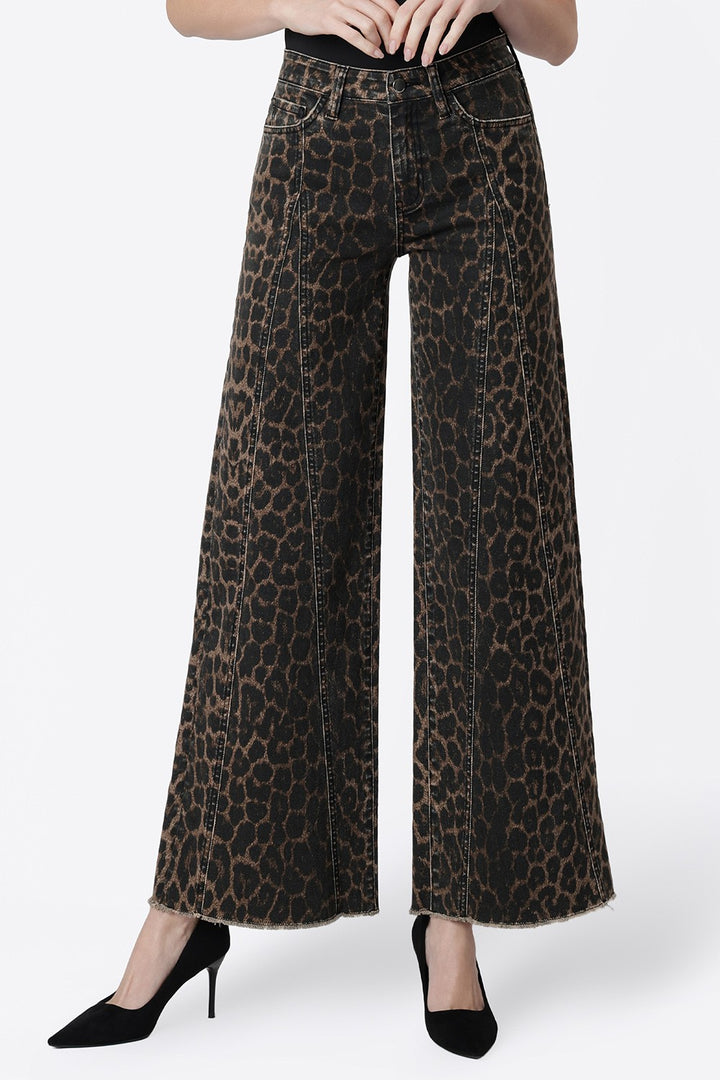 Arletta leopard jeans