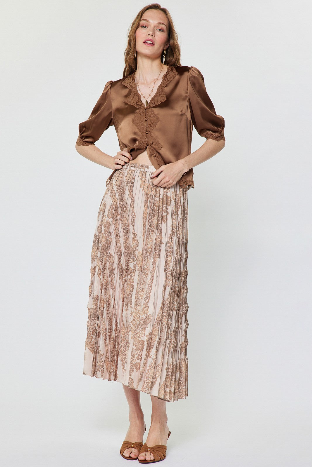 Sutton skirt in pink