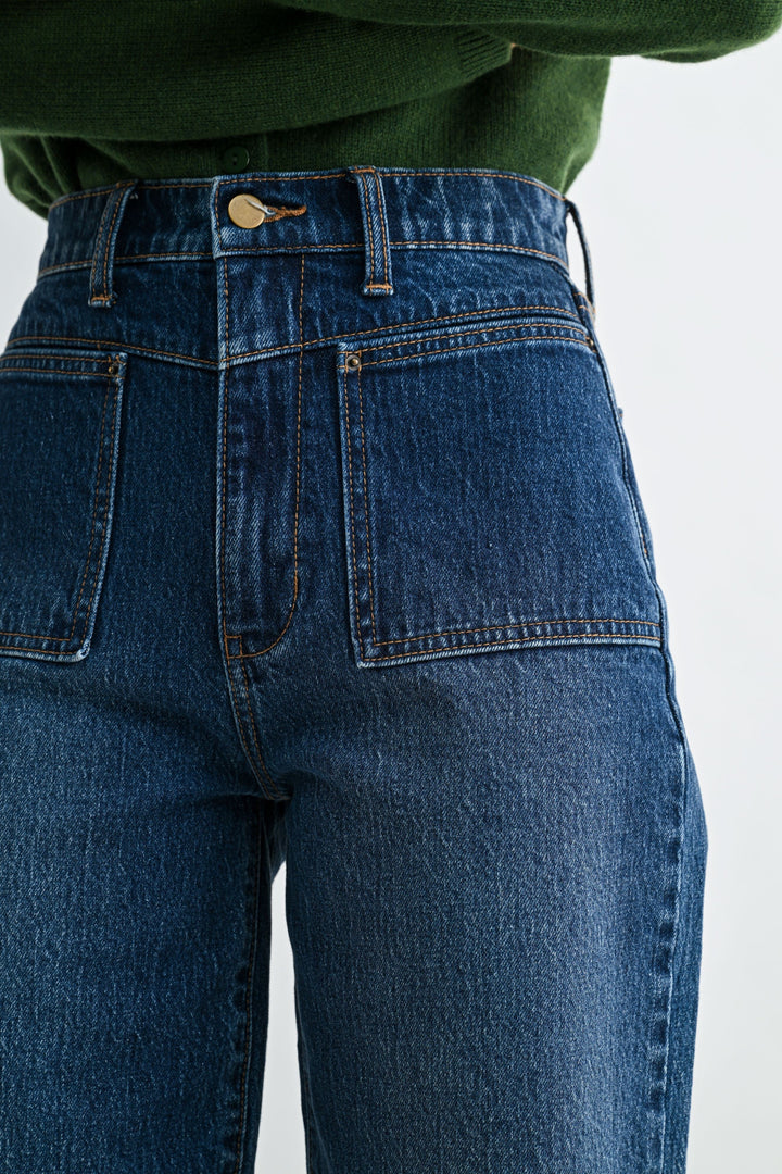 Bailey jeans in dark denim