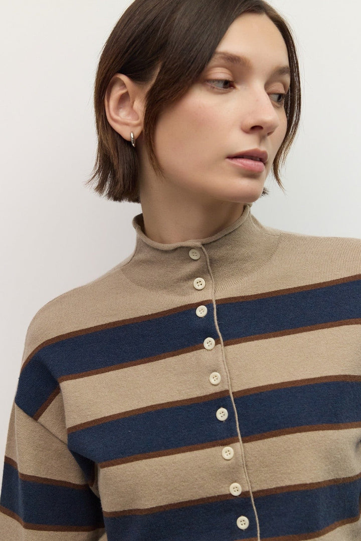 Emma stripe cardigan