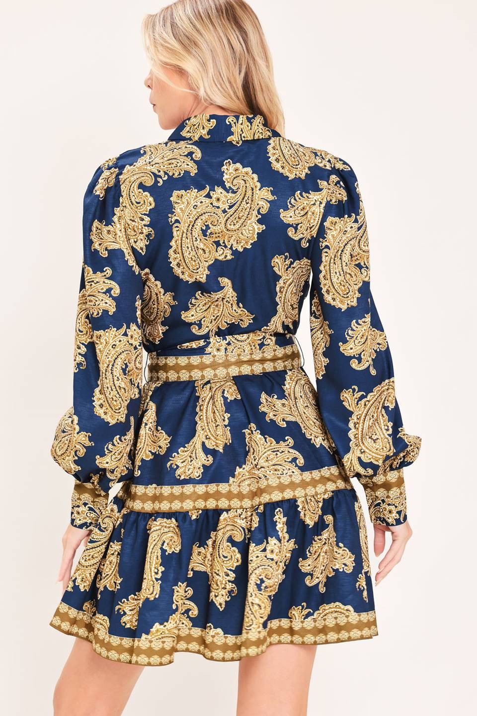 Lynn mini dress in navy