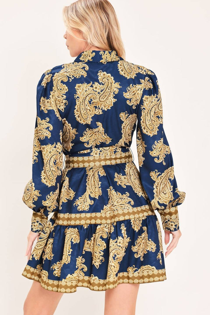 Lynn mini dress in navy