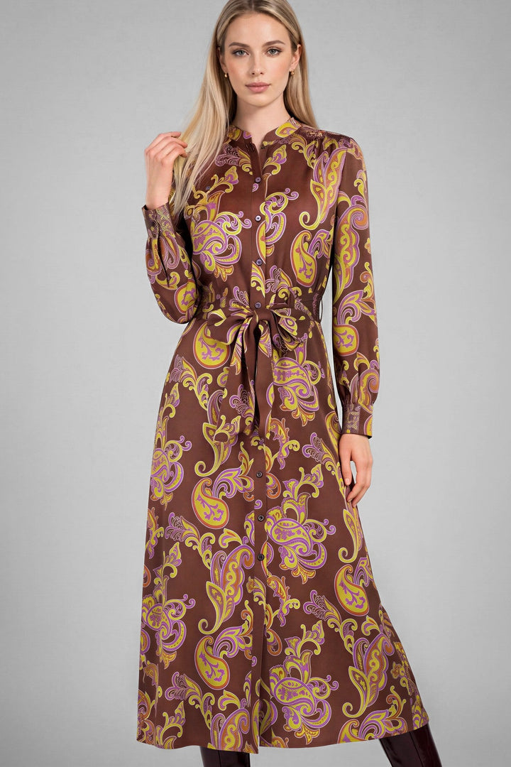 Colleen long sleeve midi dress