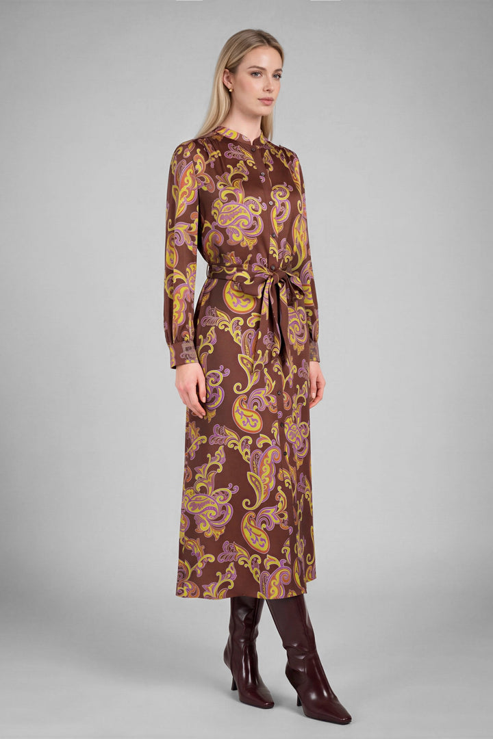 Colleen long sleeve midi dress