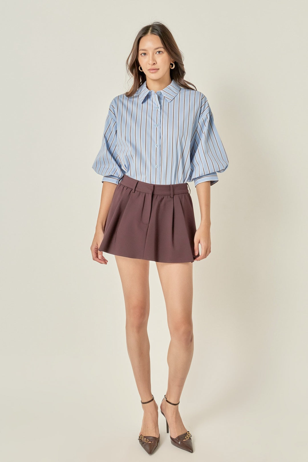 Colleen stripe blouse