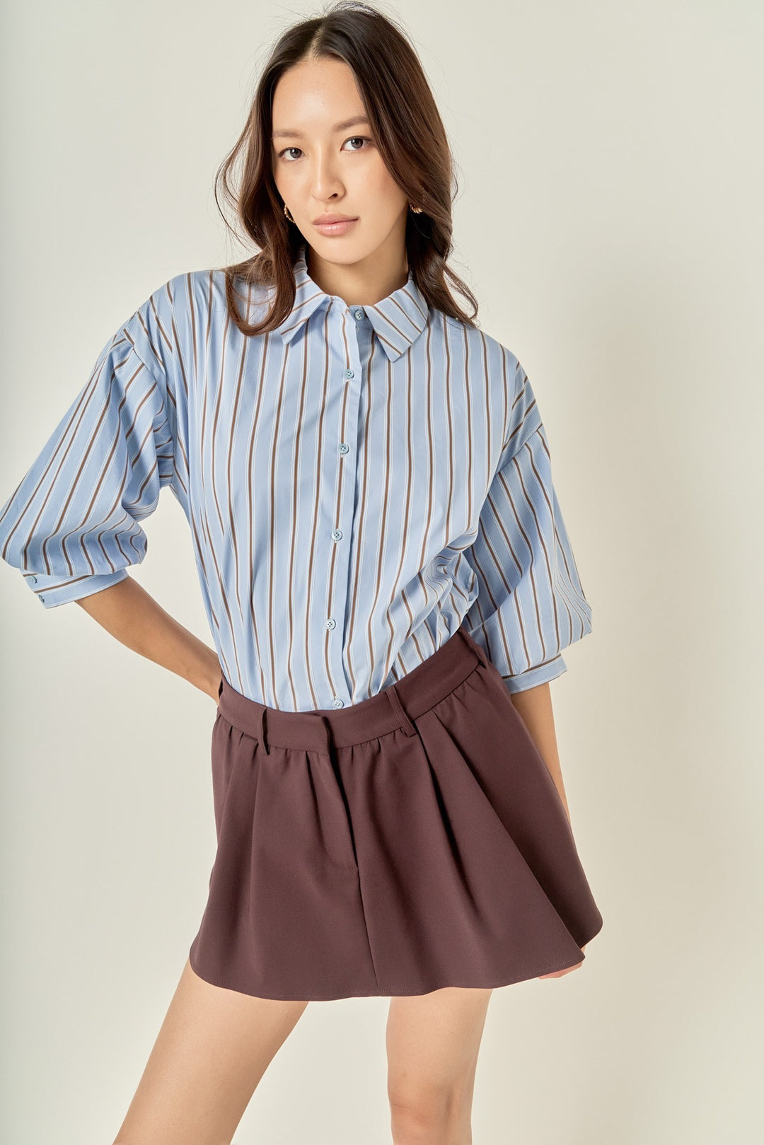 Colleen stripe blouse