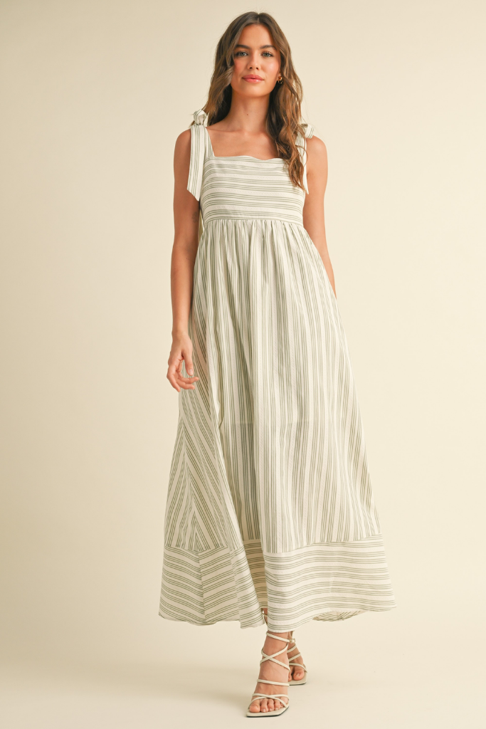 Lennox Stripe Maxi Dress