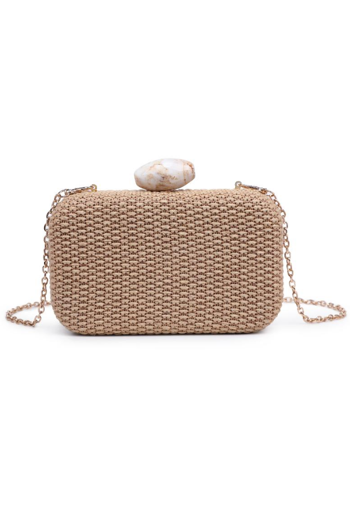 Ezra Woven Clutch