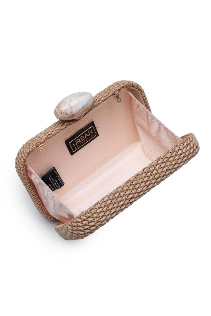 Ezra Woven Clutch