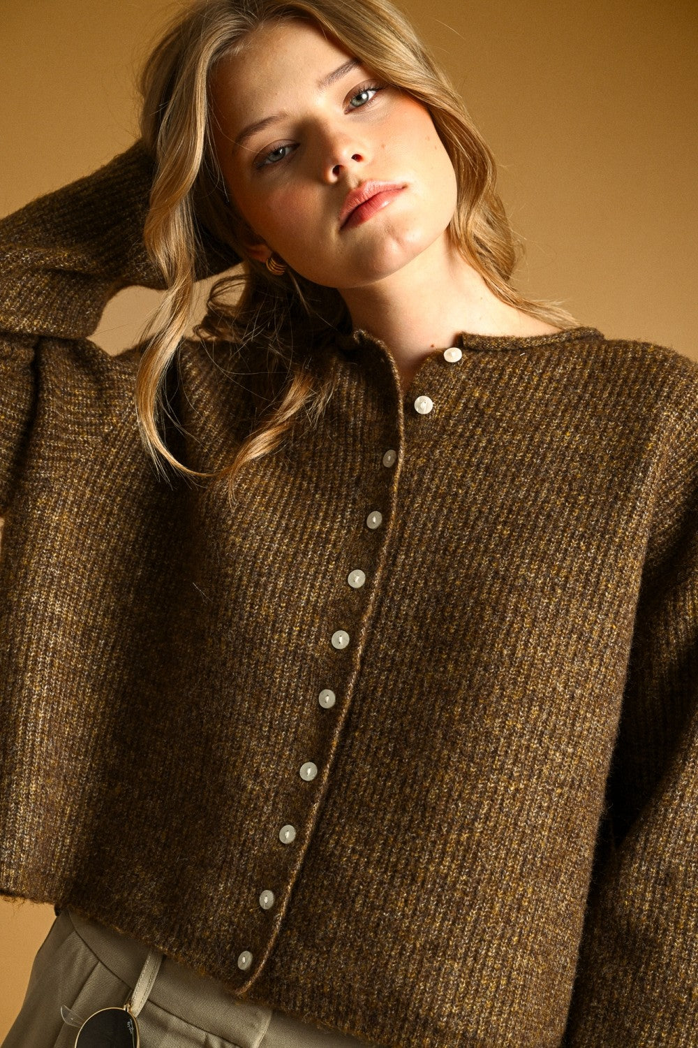 Lauren cardigan in brown