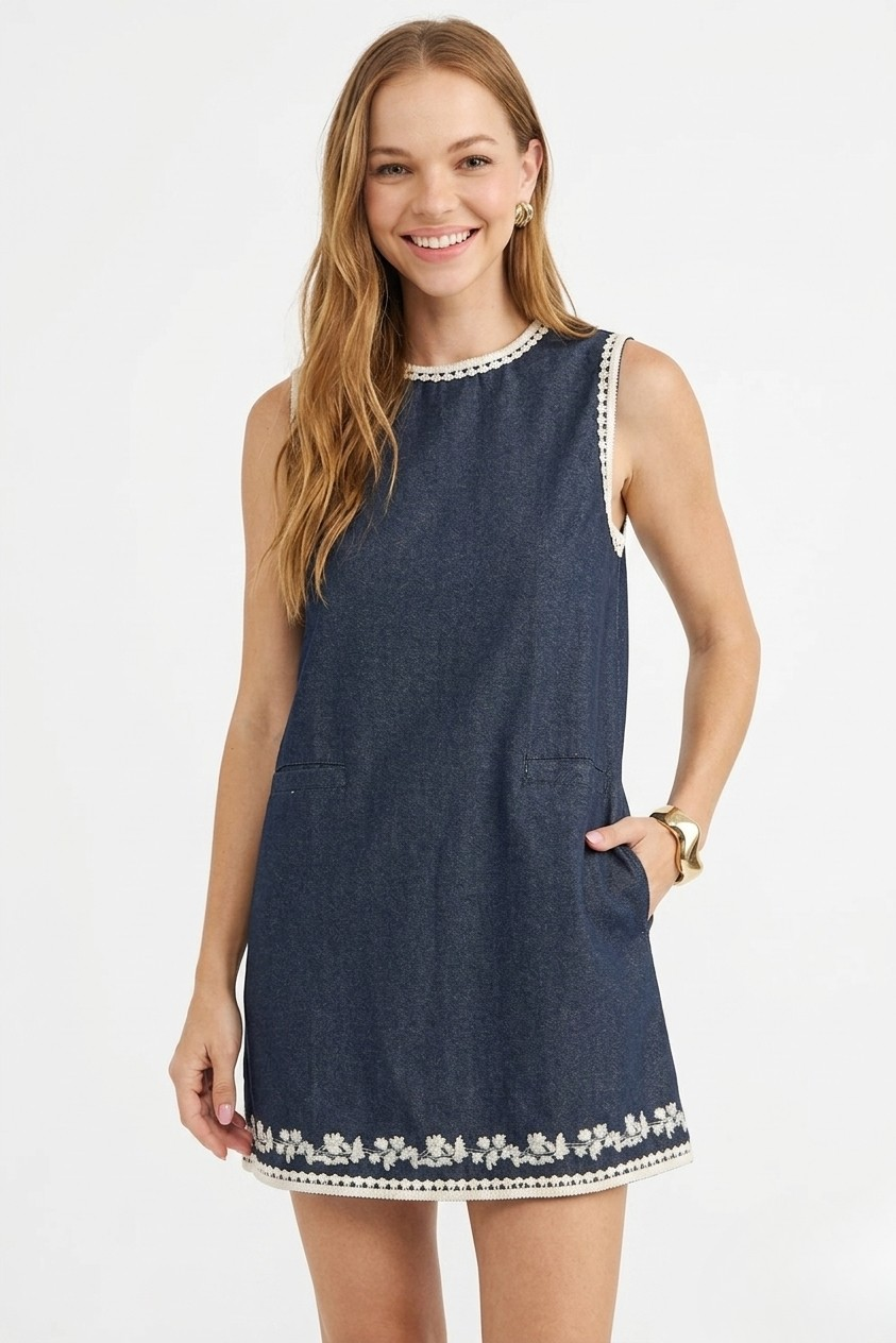 Reese mini shift dress