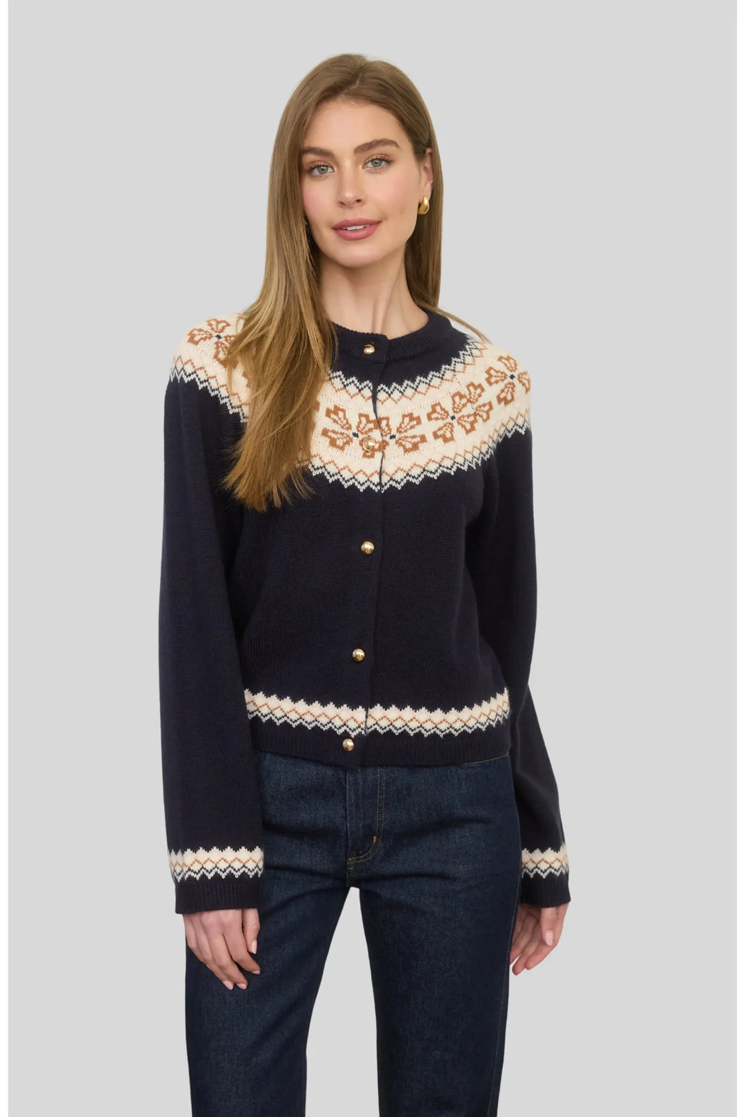 Hallie sweater in navy