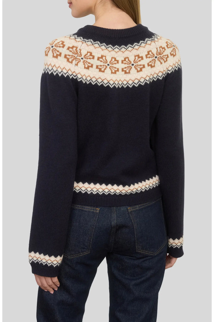 Hallie sweater in navy