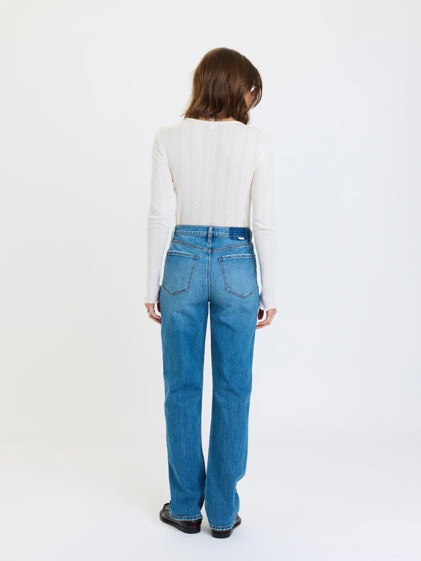 Sunny high rise straight leg jean