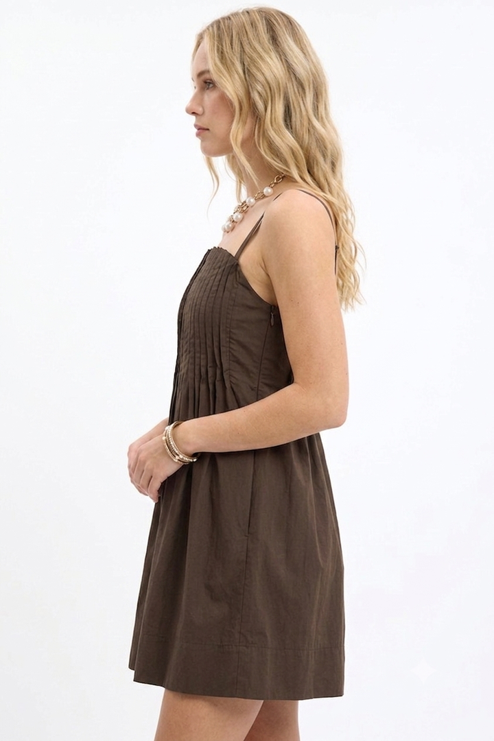 Celine mini dress in brown