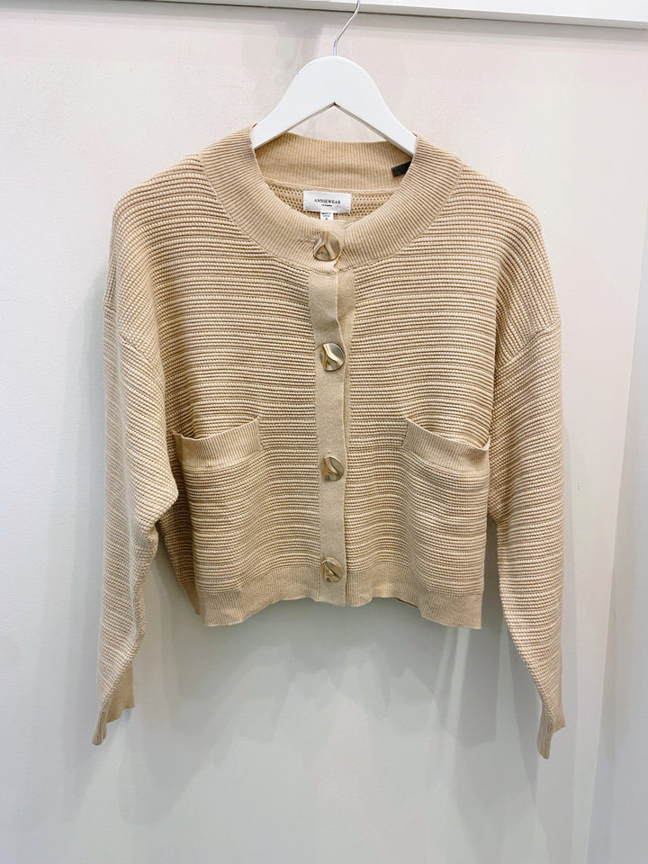 April ribbed cardigan