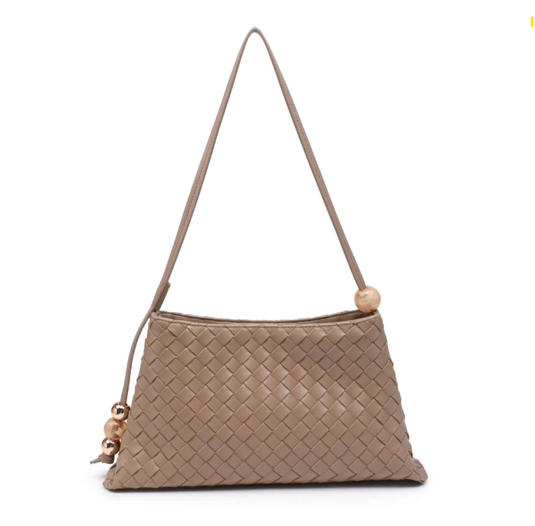 Romeo shoulder bag in mushroom