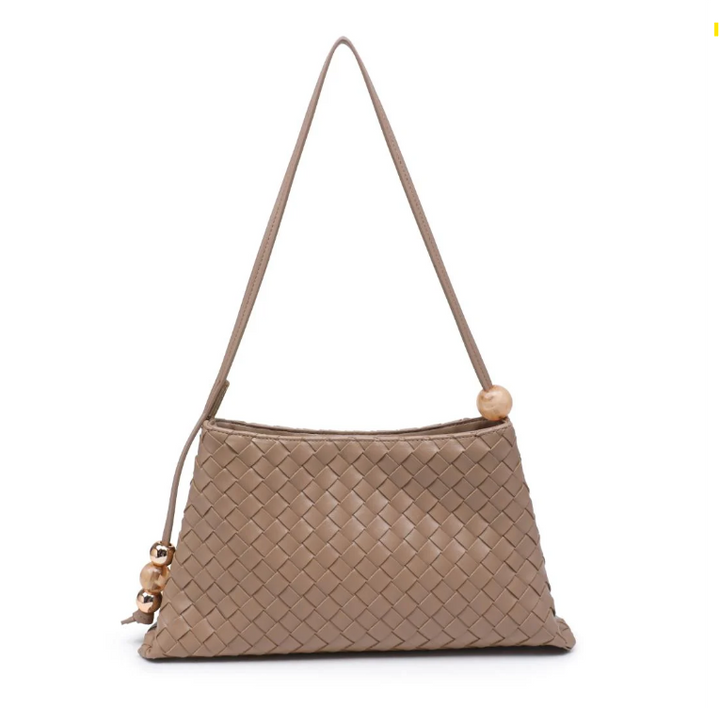 Romeo shoulder bag in mushroom