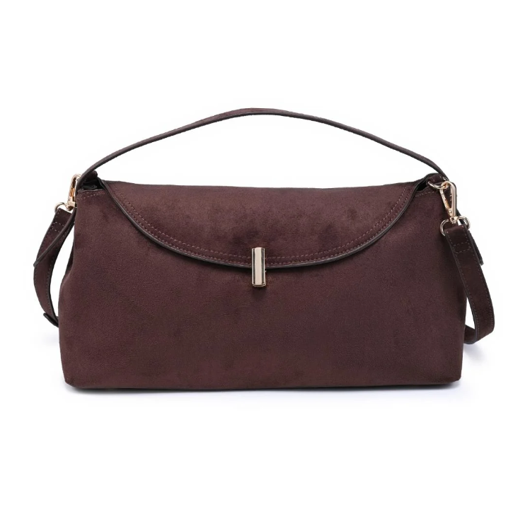 Evermore crossbody in chocolate