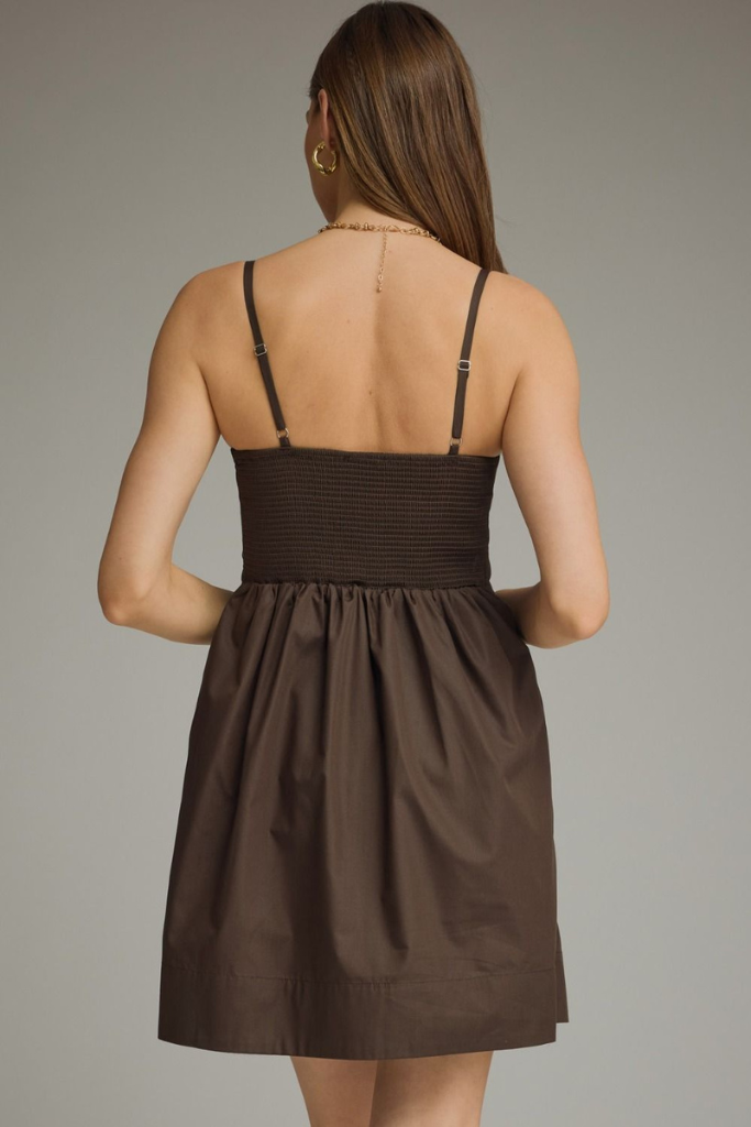 Celine mini dress in brown