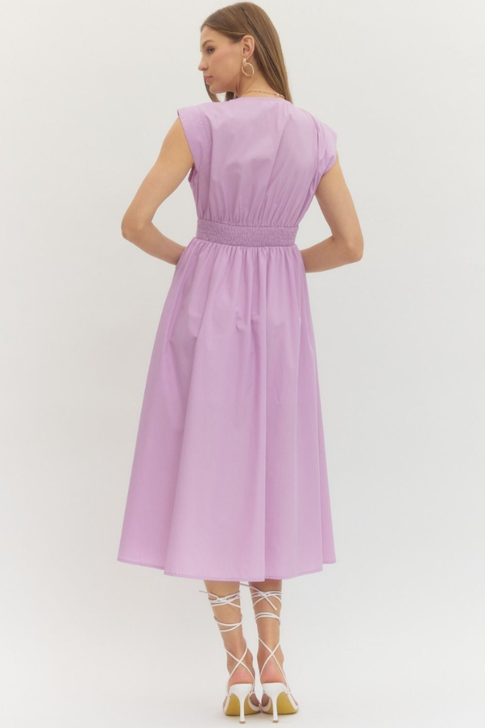 Faye dress in lavender