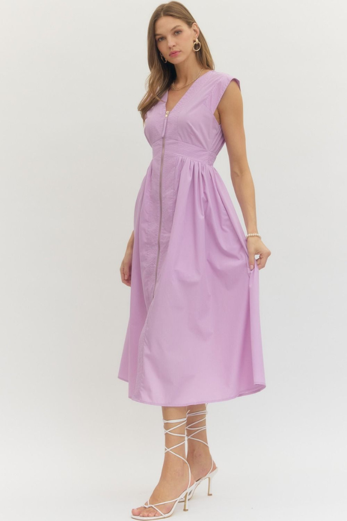 Faye dress in lavender