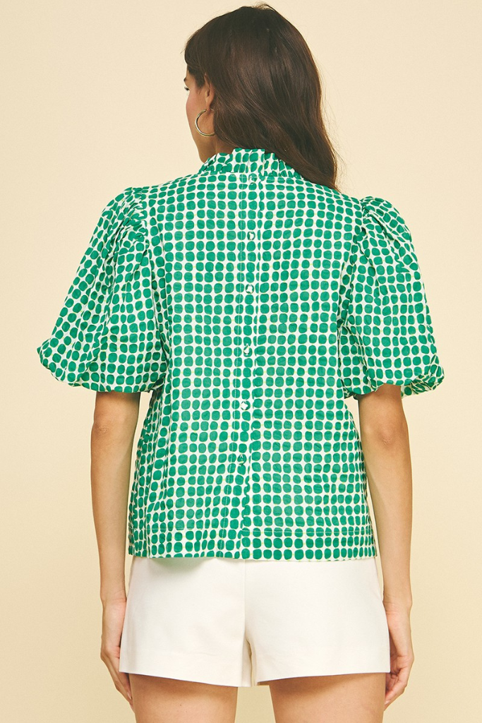 Ashby top in green