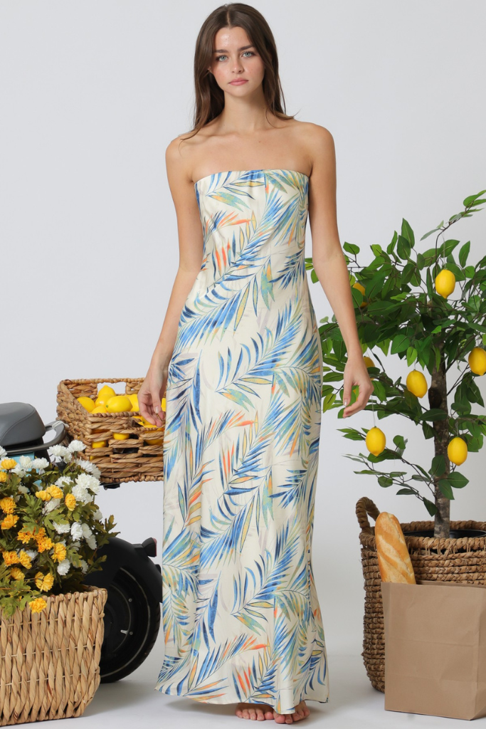 Felicity dress in blue