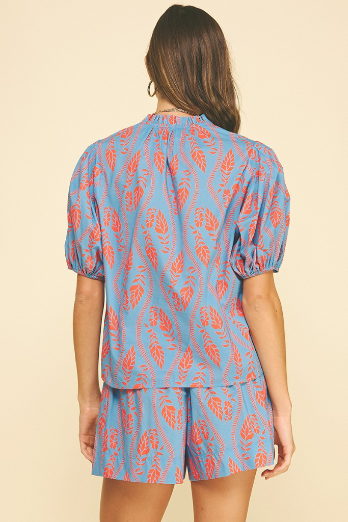 Lexi puff sleeve top