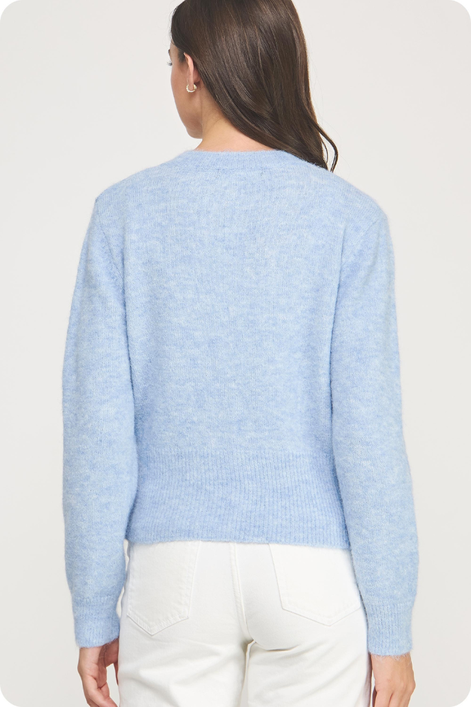 Candy cardigan in blue