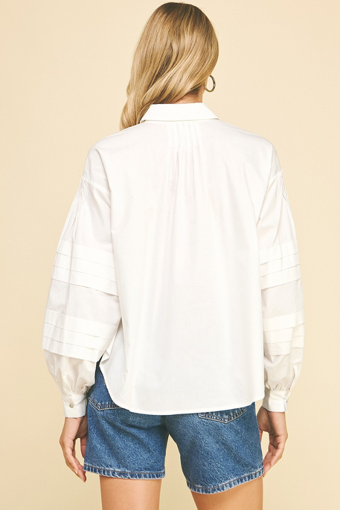 Taylor Blouse in White