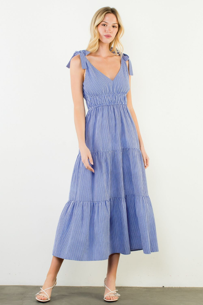 Lydia dress in blue