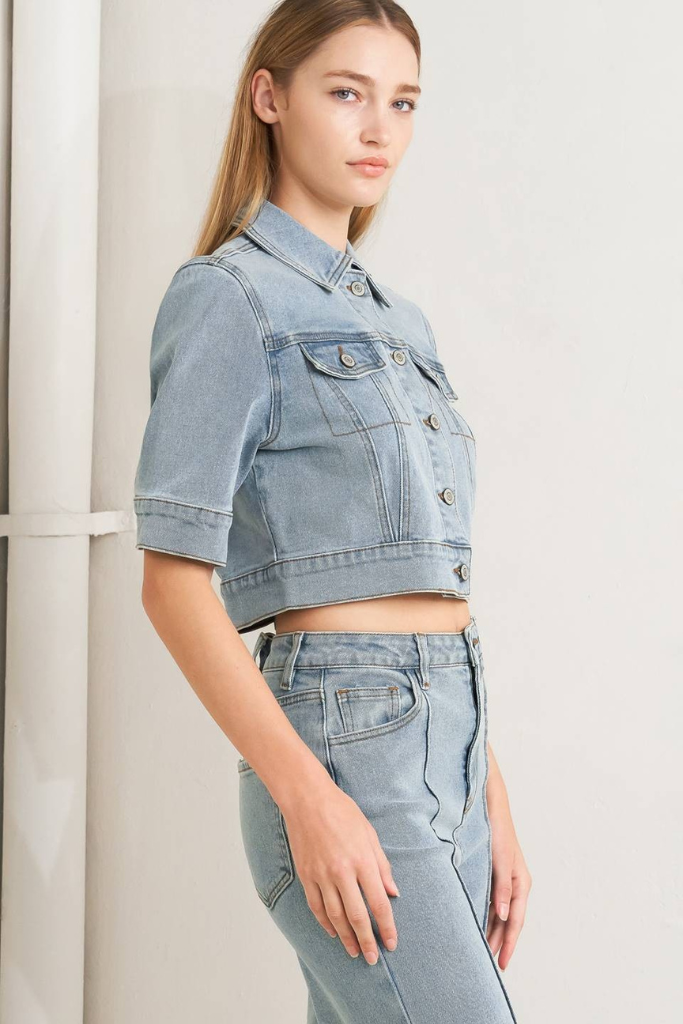London denim jacket