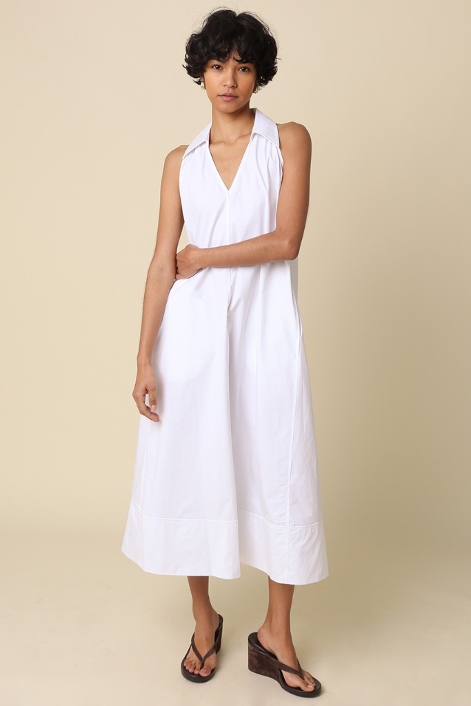 Zora dress in white