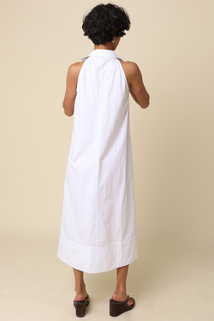 Zora dress in white