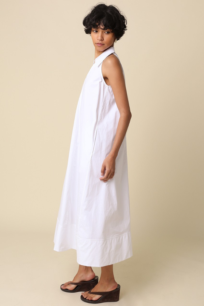 Zora dress in white