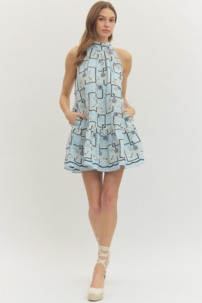 Veronica mini in blue