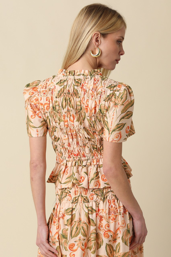 Eve printed top