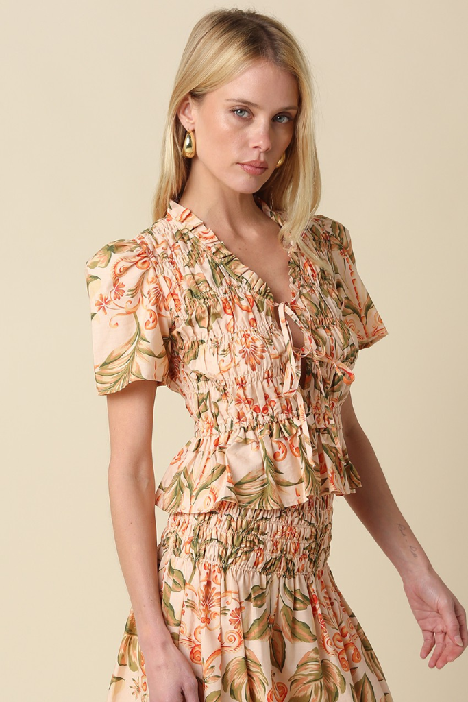 Eve printed top