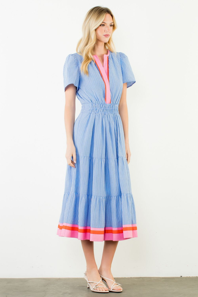 Mary Kate dress in blue