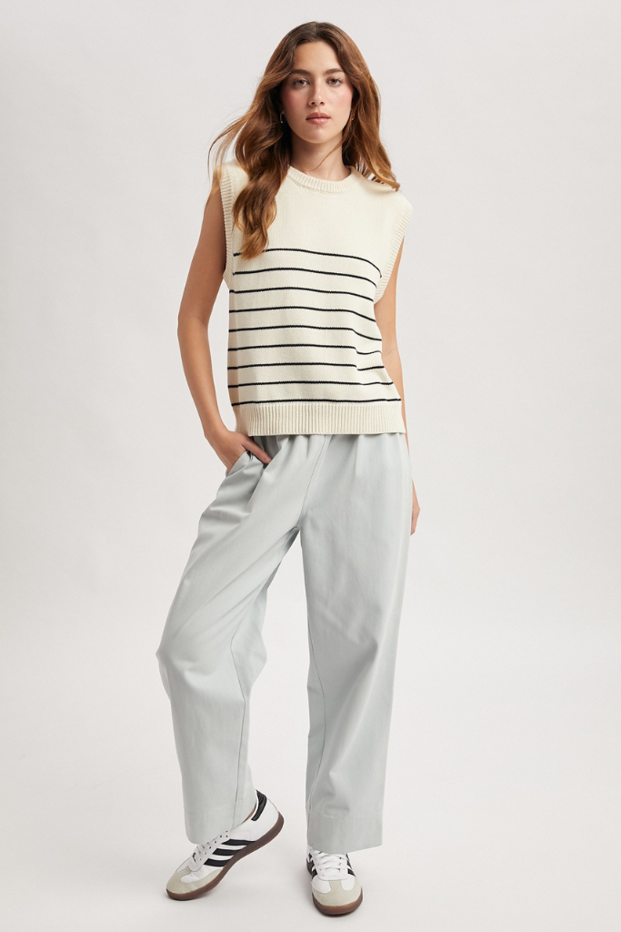Evie stripe top