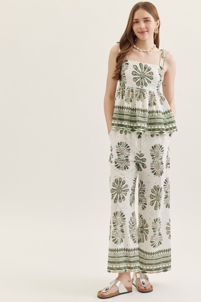 Erin printed top