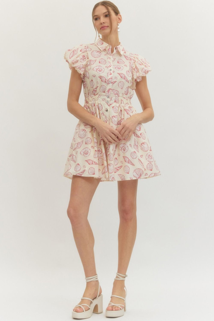 Faith seashell dress